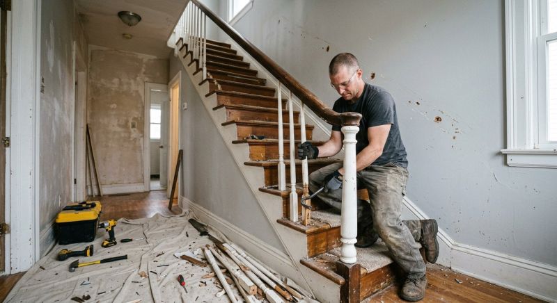 Banister Removal in Alpharetta, GA