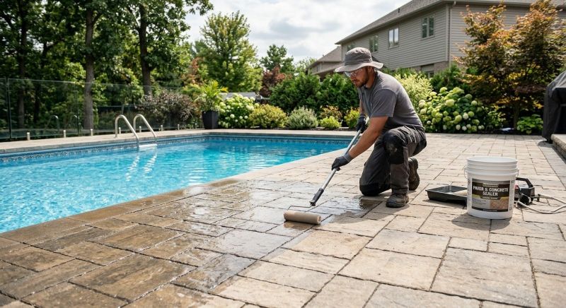 Courtyard Sealing in Kitsap County, WA