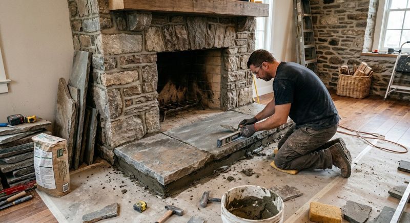 Hearth Installation in Houston, TX