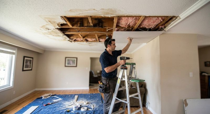 Bathroom Water Damage Repair in Katy, TX