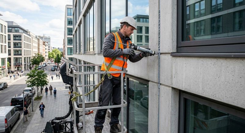Commercial Window Caulking in Overland Park, KS