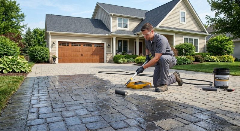 Concrete Walkway Sealing in Kitsap County, WA