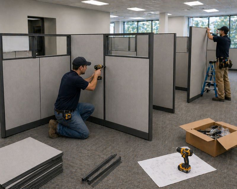 Cubicle Assembly in Wilmington, NC