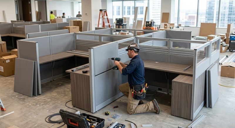 Cubicle Installation in Alpharetta, GA