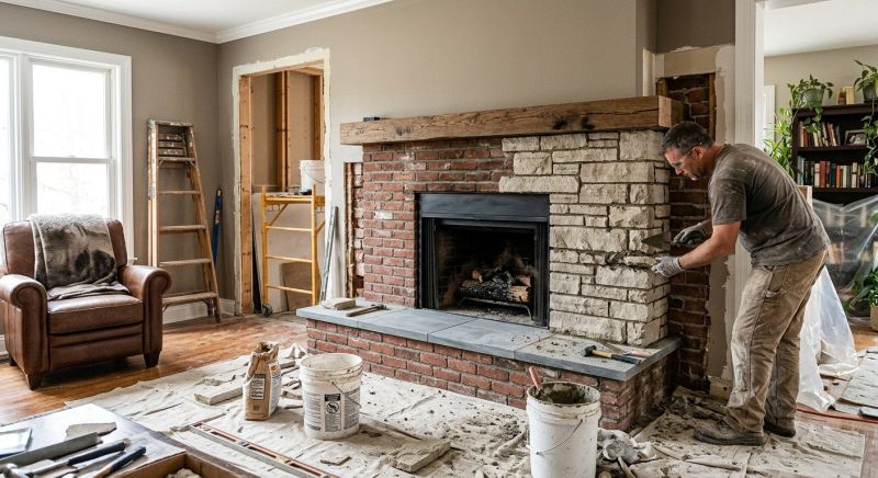 Fireplace Remodeling Service in Katy, TX
