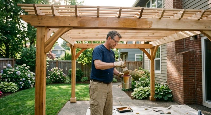 Gazebo Sealing in Kitsap County, WA