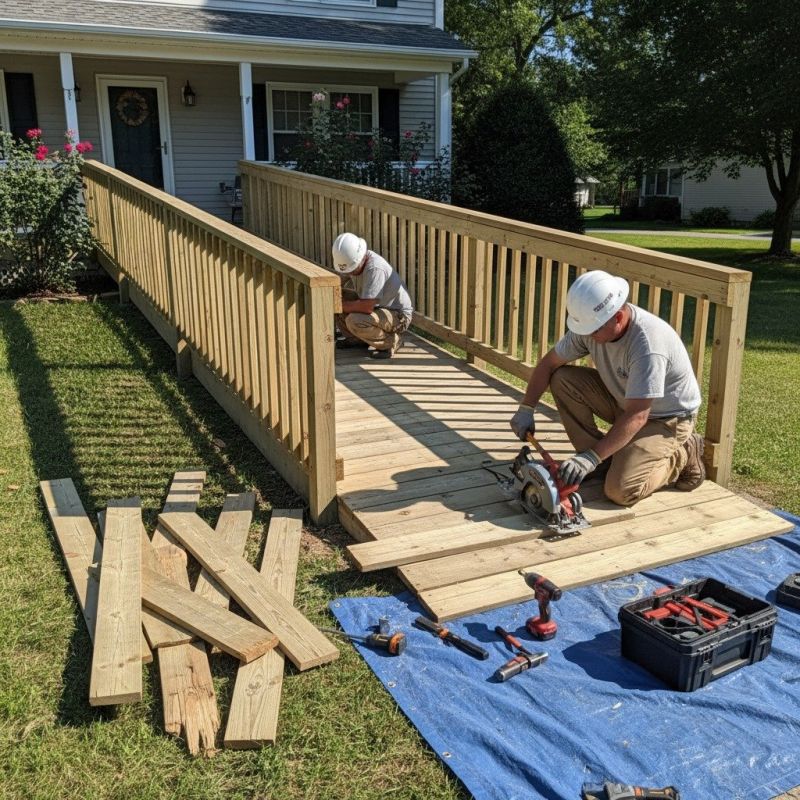 Handicap Ramp Repair in Alpharetta, GA