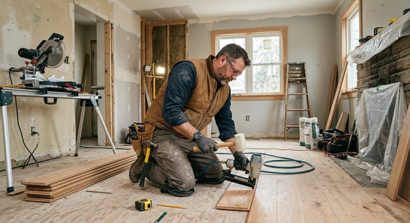 Hardwood Floor Removal in Katy, TX