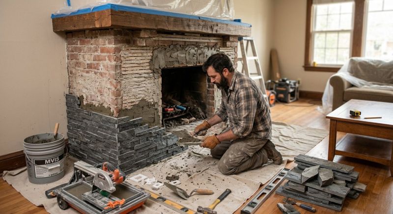 Hearth Remodeling in Katy, TX
