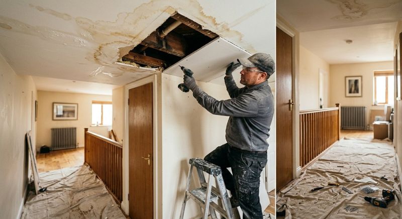 Leaking Ceiling Repair in Conroe, TX