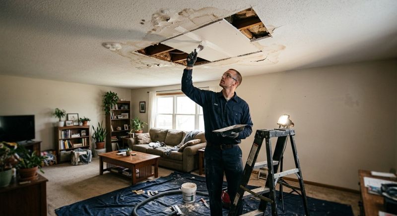 Leaking Ceiling Repair in Denver, CO