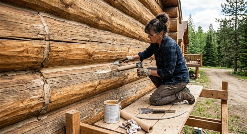 Log Home Repair in Charleston, SC