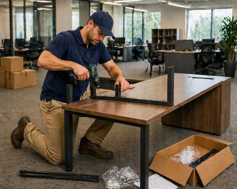 Office Workstation Assembly in Alpharetta, GA