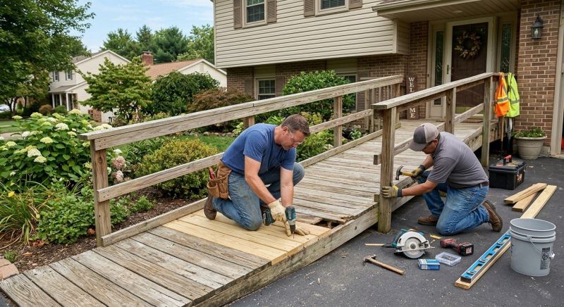Wood Ramp Repair in Littleton, CO