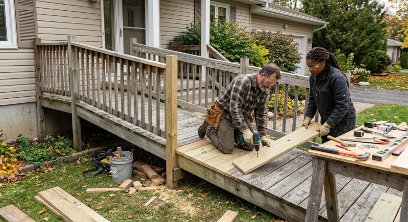 Wood Ramp Repair in Denver, CO
