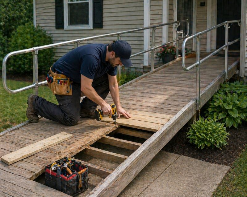 Wood Ramp Repair in Conroe, TX